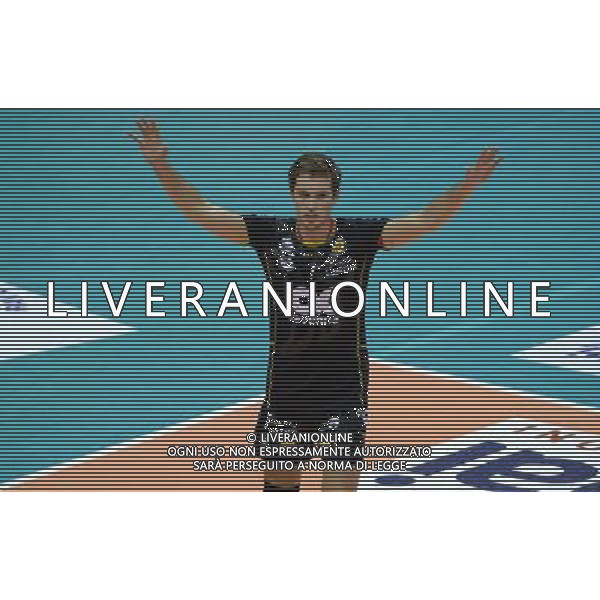 Regular Season SuperLega Volley 4 Giornata Forli\' - 11.11.2015 CMC Romagna-Sir Safety Conad Perugia Nella Foto:Van Garderen Maarten /Ph.Vitez-Ag. Aldo Liverani