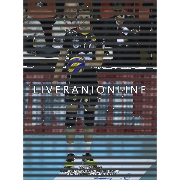 Regular Season SuperLega Volley 4 Giornata Forli\' - 11.11.2015 CMC Romagna-Sir Safety Conad Perugia Nella Foto:Van Garderen Maarten /Ph.Vitez-Ag. Aldo Liverani