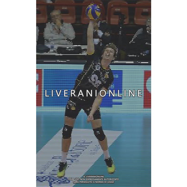Regular Season SuperLega Volley 4 Giornata Forli\' - 11.11.2015 CMC Romagna-Sir Safety Conad Perugia Nella Foto:Van Garderen Maarten /Ph.Vitez-Ag. Aldo Liverani