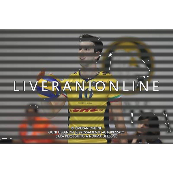 Campionato SuperLega UnipolSai - 4¡ giornata Monza 11-11-2015 Palazzetto dello Sport Gi Group Monza vs DHL Modena nella foto Milos Nikic (Modena) foto Roberto Garavaglia - ag. Aldo Liverani sas