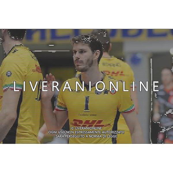 Campionato SuperLega UnipolSai - 4¡ giornata Monza 11-11-2015 Palazzetto dello Sport Gi Group Monza vs DHL Modena nella foto Bruno Mossa De Rezende (Modena) foto Roberto Garavaglia - ag. Aldo Liverani sas