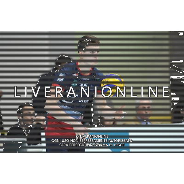 Campionato SuperLega UnipolSai - 4¡ giornata Monza 11-11-2015 Palazzetto dello Sport Gi Group Monza vs DHL Modena nella foto Tomas Rousseaux (Monza) foto Roberto Garavaglia - ag. Aldo Liverani sas