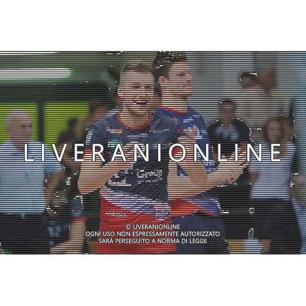 Campionato SuperLega UnipolSai - 4¡ giornata Monza 11-11-2015 Palazzetto dello Sport Gi Group Monza vs DHL Modena nella foto Nikola Jovovic (Monza) foto Roberto Garavaglia - ag. Aldo Liverani sas