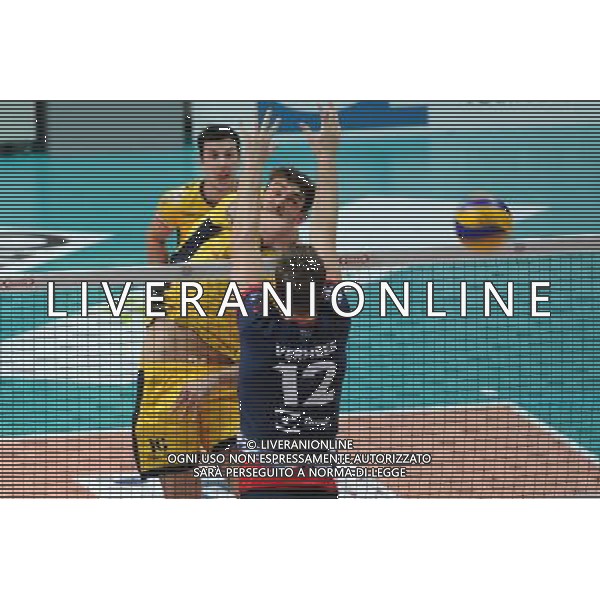 Campionato SuperLega UnipolSai - 4¡ giornata Monza 11-11-2015 Palazzetto dello Sport Gi Group Monza vs DHL Modena nella foto Lucas Saatkamp (Modena) foto Roberto Garavaglia - ag. Aldo Liverani sas