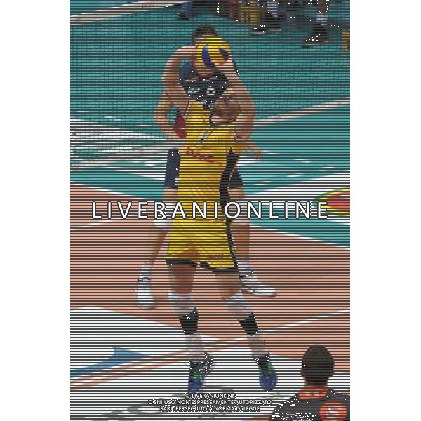 Campionato SuperLega UnipolSai - 4¡ giornata Monza 11-11-2015 Palazzetto dello Sport Gi Group Monza vs DHL Modena nella foto Bruno Mossa De Rezende (Modena) foto Roberto Garavaglia - ag. Aldo Liverani sas