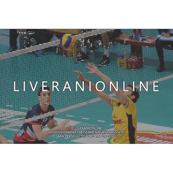 Campionato SuperLega UnipolSai - 4¡ giornata Monza 11-11-2015 Palazzetto dello Sport Gi Group Monza vs DHL Modena nella foto Bruno Mossa De Rezende (Modena) foto Roberto Garavaglia - ag. Aldo Liverani sas