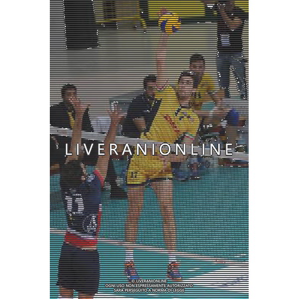 Campionato SuperLega UnipolSai - 4¡ giornata Monza 11-11-2015 Palazzetto dello Sport Gi Group Monza vs DHL Modena nella foto Luca Vettori (Modena) foto Roberto Garavaglia - ag. Aldo Liverani sas