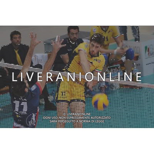 Campionato SuperLega UnipolSai - 4¡ giornata Monza 11-11-2015 Palazzetto dello Sport Gi Group Monza vs DHL Modena nella foto Luca Vettori (Modena) foto Roberto Garavaglia - ag. Aldo Liverani sas