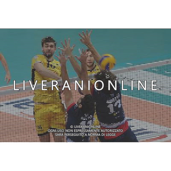 Campionato SuperLega UnipolSai - 4¡ giornata Monza 11-11-2015 Palazzetto dello Sport Gi Group Monza vs DHL Modena nella foto Lucas Saatkamp (Modena) foto Roberto Garavaglia - ag. Aldo Liverani sas