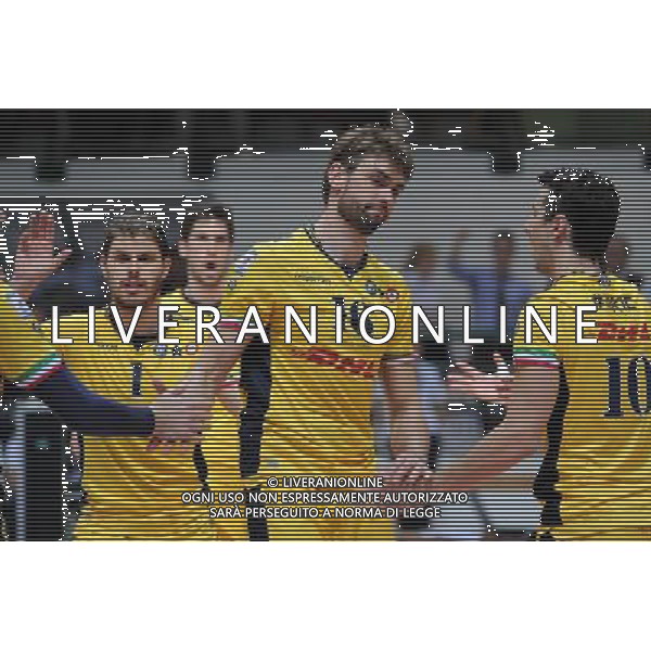 Campionato SuperLega UnipolSai - 4¡ giornata Monza 11-11-2015 Palazzetto dello Sport Gi Group Monza vs DHL Modena nella foto Lucas Saatkamp (Modena) foto Roberto Garavaglia - ag. Aldo Liverani sas