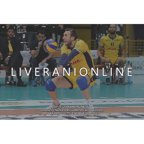 Campionato SuperLega UnipolSai - 4¡ giornata Monza 11-11-2015 Palazzetto dello Sport Gi Group Monza vs DHL Modena nella foto Nemanja Petric (Modena) foto Roberto Garavaglia - ag. Aldo Liverani sas