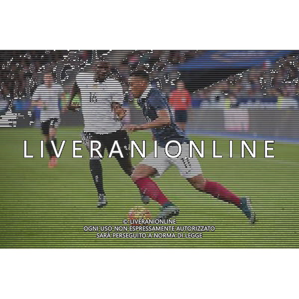 Anthony MARTIAL / Antonio RUDIGER - 13.11.2015 - France / Allemagne - Match amical Photo : Nolwenn Le Gouic / Icon Sport AG ALDO LIVERANI SAS ONLY ITALY