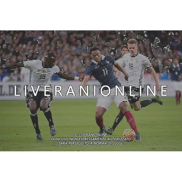 Anthony MARTIAL / Antonio RUDIGER - 13.11.2015 - France / Allemagne - Match amical Photo : Nolwenn Le Gouic / Icon Sport AG ALDO LIVERANI SAS ONLY ITALY