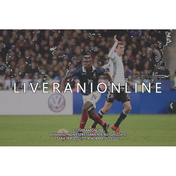 Paul POGBA / Thomas MULLER - 13.11.2015 - France / Allemagne - Match amical Photo : Nolwenn Le Gouic / Icon Sport AG ALDO LIVERANI SAS ONLY ITALY