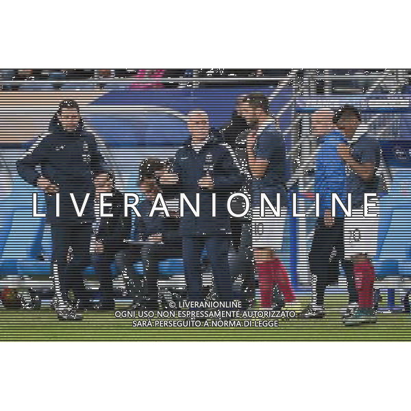 Didier DESCHAMPS / Andre Pierre GIGNAC / Kingsley COMAN - 13.11.2015 - France / Allemagne - Match amical Photo : Nolwenn Le Gouic / Icon Sport AG ALDO LIVERANI SAS ONLY ITALY