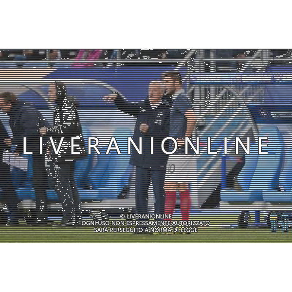 Didier DESCHAMPS / Andre Pierre GIGNAC - 13.11.2015 - France / Allemagne - Match amical Photo : Nolwenn Le Gouic / Icon Sport AG ALDO LIVERANI SAS ONLY ITALY