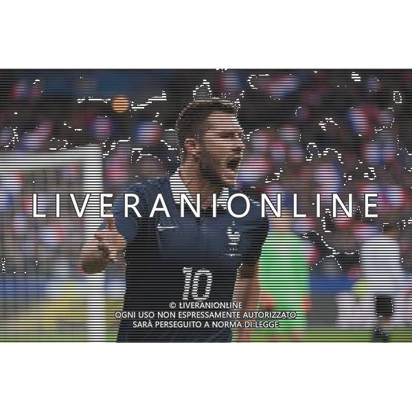 Andre Pierre GIGNAC - 13.11.2015 - France / Allemagne - Match amical Photo : Nolwenn Le Gouic / Icon Sport AG ALDO LIVERANI SAS ONLY ITALY