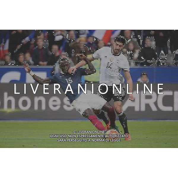 Bacary SAGNA / Emre CAN - 13.11.2015 - France / Allemagne - Match amical Photo : Nolwenn Le Gouic / Icon Sport AG ALDO LIVERANI SAS ONLY ITALY