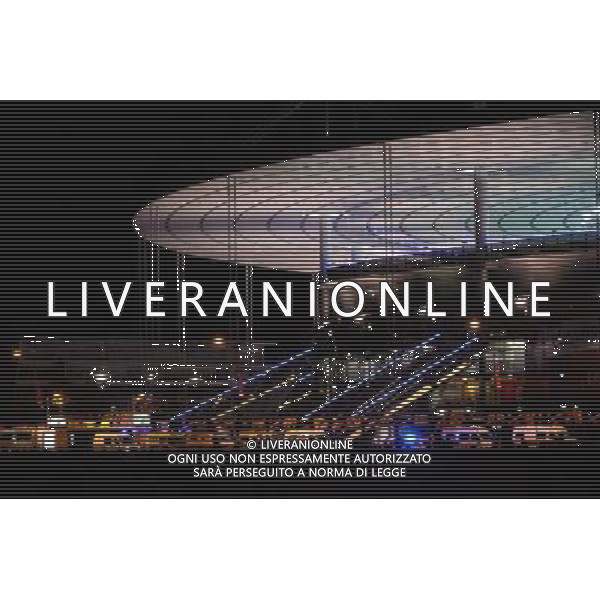 vue generale stade de France - ambulances - police - 13.11.2015 - France / Allemagne - Match amical Photo : Nolwenn Le Gouic / Icon Sport AG ALDO LIVERANI SAS ONLY ITALY