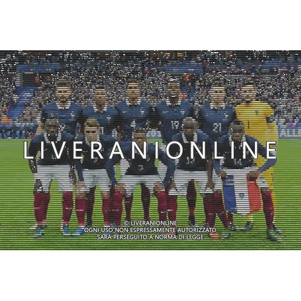 equipe France - 13.11.2015 - France / Allemagne - Match amical Photo : Nolwenn Le Gouic / Icon Sport AG ALDO LIVERANI SAS ONLY ITALY