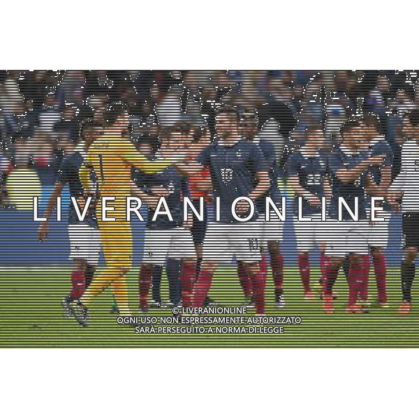 Andre Pierre GIGNAC / Hugo LLORIS - 13.11.2015 - France / Allemagne - Match amical Photo : Nolwenn Le Gouic / Icon Sport AG ALDO LIVERANI SAS ONLY ITALY