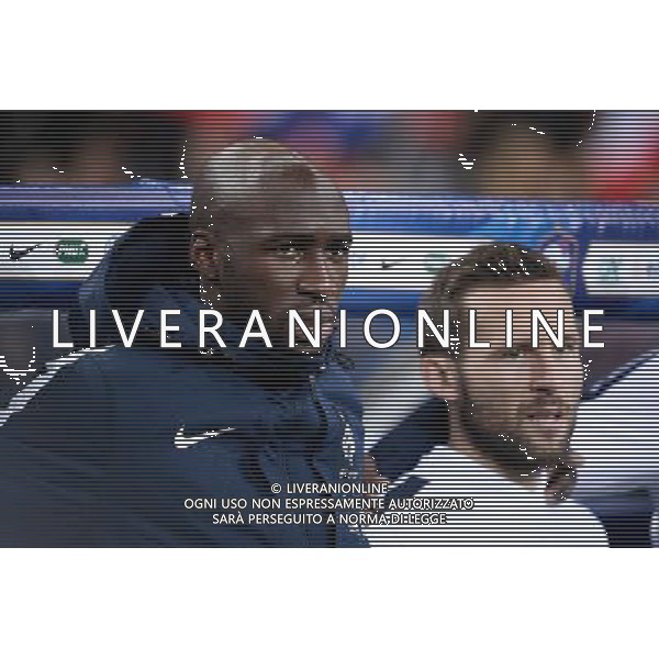 Eliaquim MANGALA / Yohan CABAYE - 13.11.2015 - France / Allemagne - Match amical Photo : Nolwenn Le Gouic / Icon Sport AG ALDO LIVERANI SAS ONLY ITALY