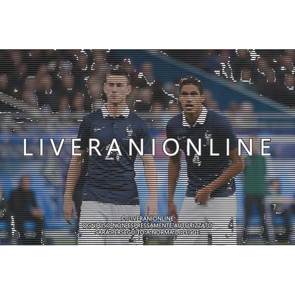 Raphael VARANE / Laurent KOSCIELNY - 13.11.2015 - France / Allemagne - Match amical Photo : Nolwenn Le Gouic / Icon Sport AG ALDO LIVERANI SAS ONLY ITALY
