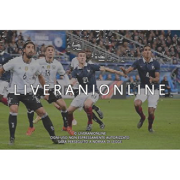 Raphael VARANE / Thomas MULLER / Sami KHEDIRA / Laurent KOSCIELNY - 13.11.2015 - France / Allemagne - Match amical Photo : Nolwenn Le Gouic / Icon Sport AG ALDO LIVERANI SAS ONLY ITALY