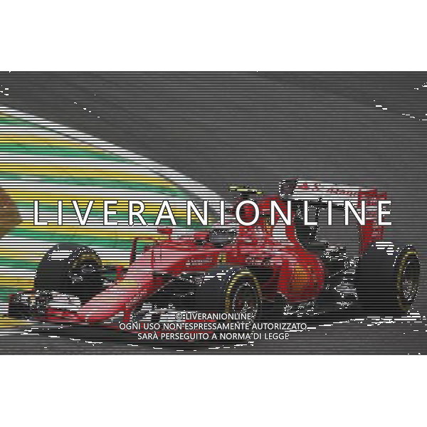 Kimi Raikkonen (FIN) Ferrari SF15-T. 13.11.2015. Formula 1 World Championship, Rd 18, Brazilian Grand Prix, Sao Paulo, Brazil, Practice Day. /AGENZIA ALDO LIVERANI SAS - ITALY ONLY - EDITORIAL USE ONLY - Gran Premio del Brasile F1 Prove Libere