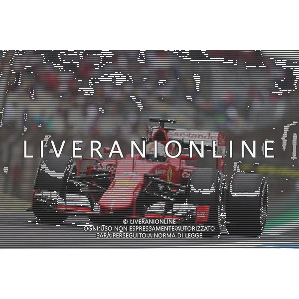 Sebastian Vettel (GER) Ferrari SF15-T. 13.11.2015. Formula 1 World Championship, Rd 18, Brazilian Grand Prix, Sao Paulo, Brazil, Practice Day. /AGENZIA ALDO LIVERANI SAS - ITALY ONLY - EDITORIAL USE ONLY - Gran Premio del Brasile F1 Prove Libere