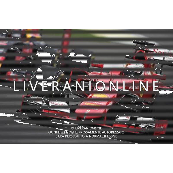 Sebastian Vettel (GER) Ferrari SF15-T. 13.11.2015. Formula 1 World Championship, Rd 18, Brazilian Grand Prix, Sao Paulo, Brazil, Practice Day. /AGENZIA ALDO LIVERANI SAS - ITALY ONLY - EDITORIAL USE ONLY - Gran Premio del Brasile F1 Prove Libere