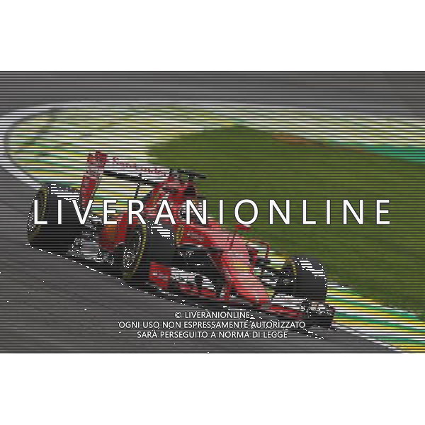 Sebastian Vettel (GER) Ferrari SF15-T. 13.11.2015. Formula 1 World Championship, Rd 18, Brazilian Grand Prix, Sao Paulo, Brazil, Practice Day. /AGENZIA ALDO LIVERANI SAS - ITALY ONLY - EDITORIAL USE ONLY - Gran Premio del Brasile F1 Prove Libere