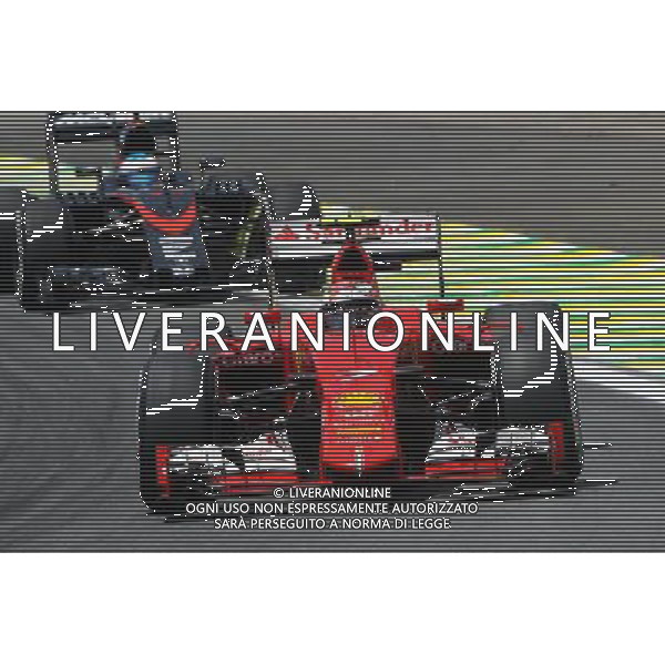 Kimi Raikkonen (FIN) Ferrari SF15-T. 14.11.2015. Formula 1 World Championship, Rd 18, Brazilian Grand Prix, Sao Paulo, Brazil, Qualifying Day. - www.xpbimages.com, EMail: requests@xpbimages.com - copy of publication required for printed pictures. Every used picture is fee-liable. Â© Copyright: Photo4 / XPB Images ONLY ITALY/Agenzia Aldo Liverani s.a.s.