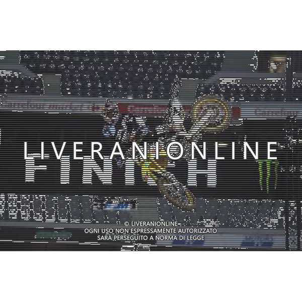 James Stewart - Suzuki Yoshimura Red Bull - 14.11.2015 - SX1 - Essais du Supercross de Paris Lille 2015 Photo : Maxime Le Pihif / Icon Sport /ONLY ITALY/Agenzia Aldo Liverani s.a.s.