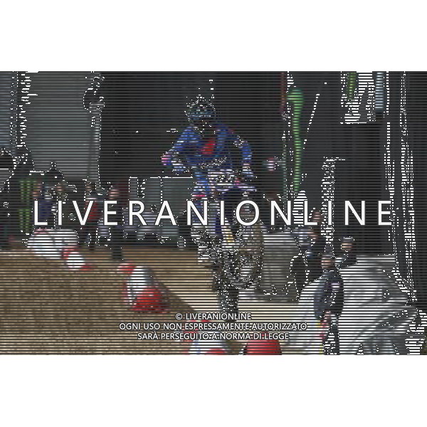 Romain Febvre - Yamaha Factory Rinaldi Monster Energy - 14.11.2015 - SX1 - Essais du Supercross de Paris Lille 2015 Photo : Maxime Le Pihif / Icon Sport /ONLY ITALY/Agenzia Aldo Liverani s.a.s.