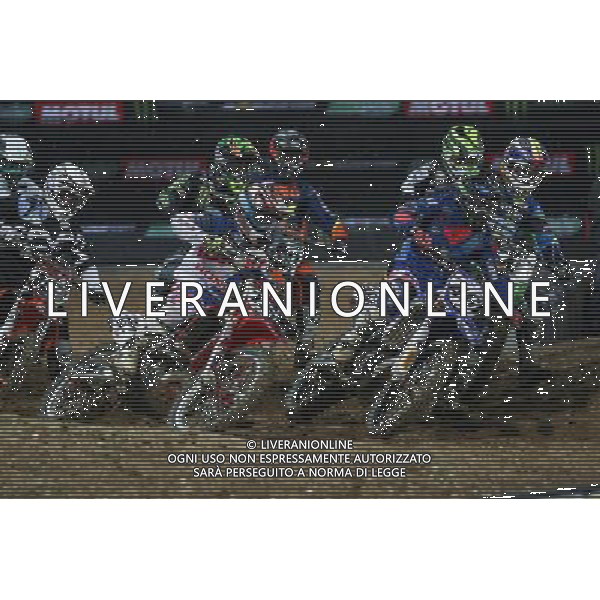 Valentin Teillet - Honda SR Motoblouz / Romain Febvre - Yamaha Factory Monster Energy Rinaldi - 14.11.2015 - Supercross de Paris Lille 2015 Photo : Maxime Le Pihif / Icon Sport /ONLY ITALY/Agenzia Aldo Liverani s.a.s.