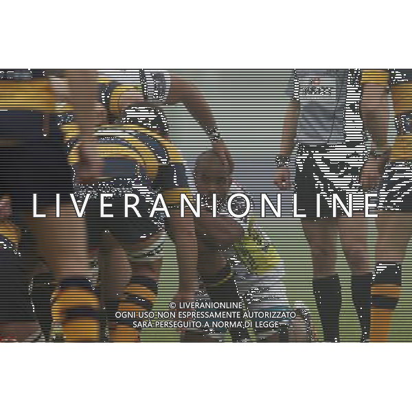 Maxime Mbanda,Cammi Rugby Calvisano-Cardiff ,Calvisano 14 novembre 2015. AG ALDO LIVERANI SAS