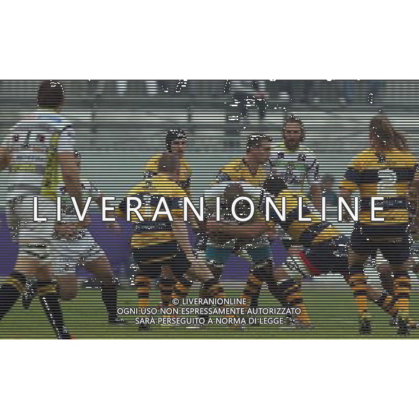 Maxime Mbanda,Cammi Rugby Calvisano-Cardiff ,Calvisano 14 novembre 2015. AG ALDO LIVERANI SAS