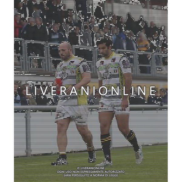 delusione,Cammi Rugby Calvisano-Cardiff ,Calvisano 14 novembre 2015. AG ALDO LIVERANI SAS