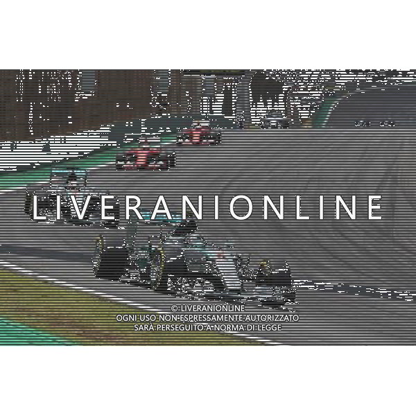 Nico Rosberg (GER) Mercedes AMG F1 W06. 15.11.2015. Formula 1 World Championship, Rd 18, Brazilian Grand Prix, Sao Paulo, Brazil, Race Day. AG ALDO LIVERANI SAS ONLY ITALY