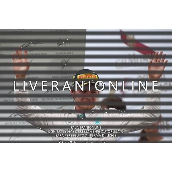 1st place Nico Rosberg (GER) Mercedes AMG F1 W06. 15.11.2015. Formula 1 World Championship, Rd 18, Brazilian Grand Prix, Sao Paulo, Brazil, Race Day. AG ALDO LIVERANI SAS ONLY ITALY