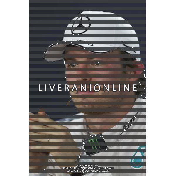Race winner Nico Rosberg (GER) Mercedes AMG F1 in the FIA Press Conference. 15.11.2015. Formula 1 World Championship, Rd 18, Brazilian Grand Prix, Sao Paulo, Brazil, Race Day. /AGENZIA ALDO LIVERANI Sas - ITALY ONLY - EDITORIAL USE ONLY - GP BRASILE F1 SAN PAOLO