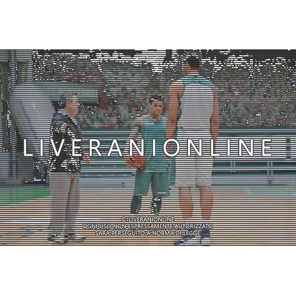 Pascal Donnadieu / TJ Campbell - 16.11.2015 - Entrainement de Nanterre - Pro A Photo : Anthony Dibon / Icon Sport AG ALDO LIVERANI SAS ONLY ITALY
