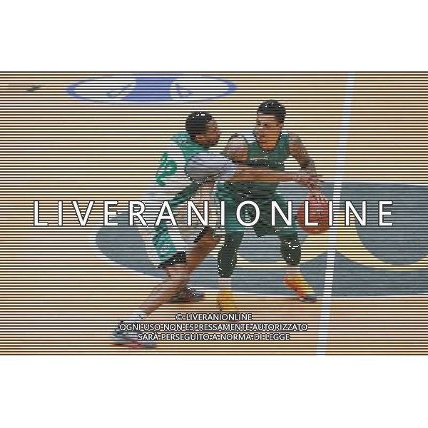 Racine Warren / TJ Campbell - 16.11.2015 - Entrainement de Nanterre - Pro A Photo : Anthony Dibon / Icon Sport AG ALDO LIVERANI SAS ONLY ITALY