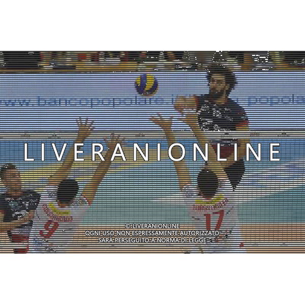 Campionato SuperLega UnipolSai - 5Â° giornata Castellanza (VA) 17-11-2015 PalaBorsani Revivre Milano vs Gi Group Monza nella foto Beretta foto Roberto Garavaglia - ag. Aldo Liverani sas