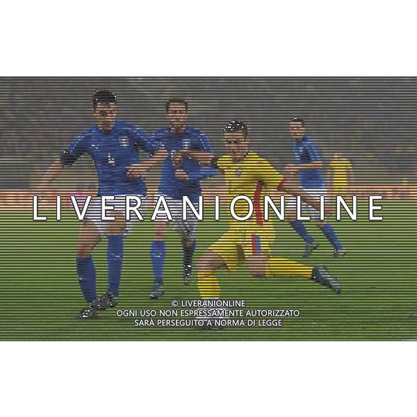 Amichevole Bologna - 17.11.2015 Italia-Romania Nella Foto:torje e darmian /Ph.Vitez-Ag. Aldo Liverani