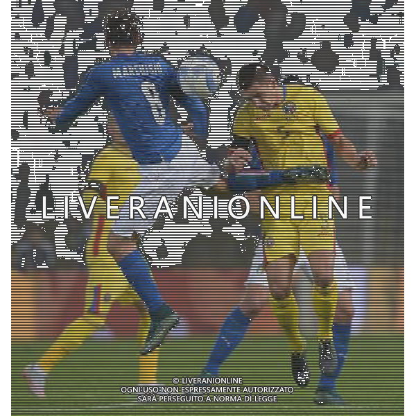 Amichevole Bologna - 17.11.2015 Italia-Romania Nella Foto:hoban e claudio marchisio /Ph.Vitez-Ag. Aldo Liverani