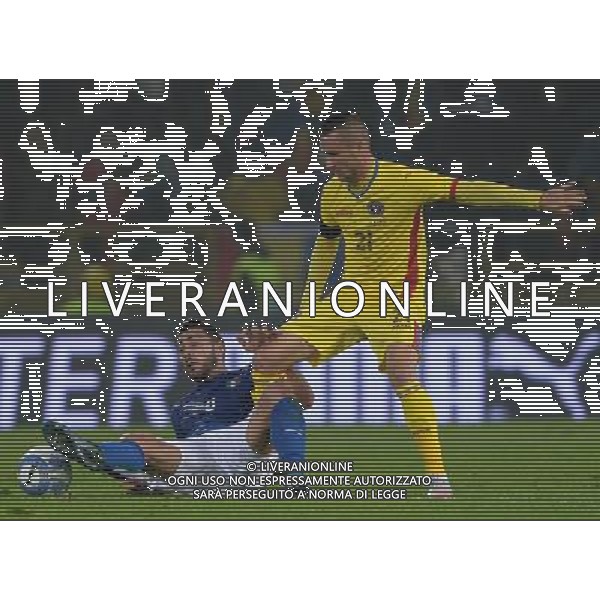 Amichevole Bologna - 17.11.2015 Italia-Romania Nella Foto:pelle\'-grigore /Ph.Vitez-Ag. Aldo Liverani