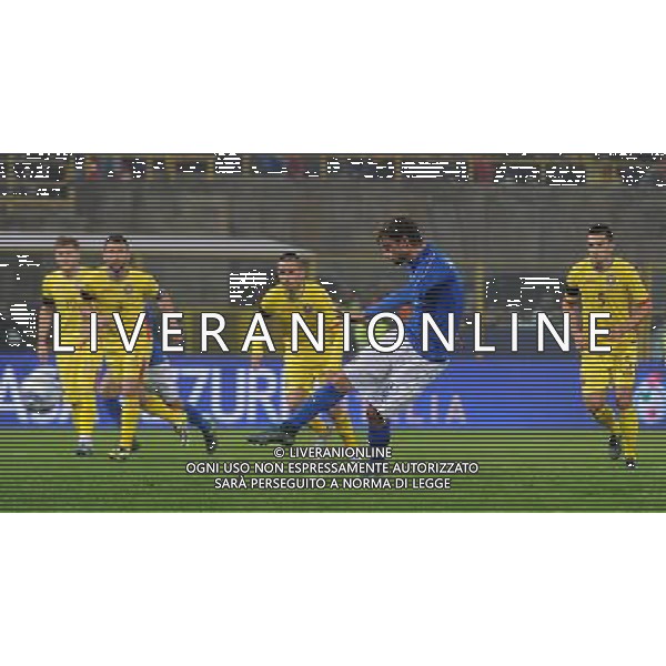 Amichevole Bologna - 17.11.2015 Italia-Romania Nella Foto: il gol di claudio marchisio /Ph.Vitez-Ag. Aldo Liverani
