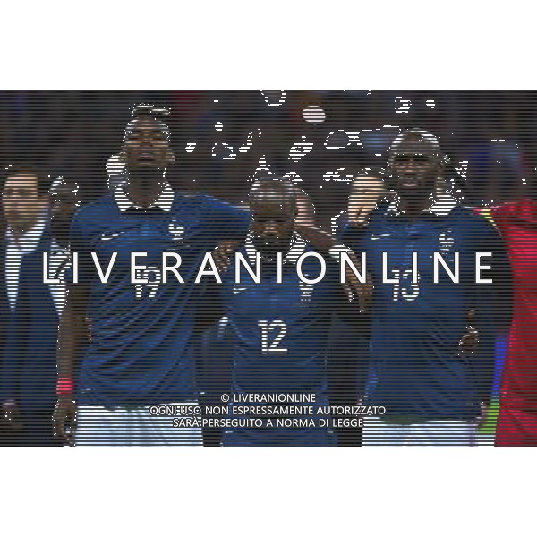 Paul POGBA / Lassana DIARRA / Eliaquim MANGALA - 17.11.2015 - Angleterre / France - Match Amical -Wembley Photo : Dave Winter / Icon Sport AG ALDO LIVERANI SAS ONLY ITALY
